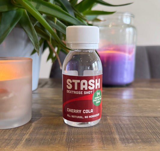 Cherry-Cola Dextrose Shot